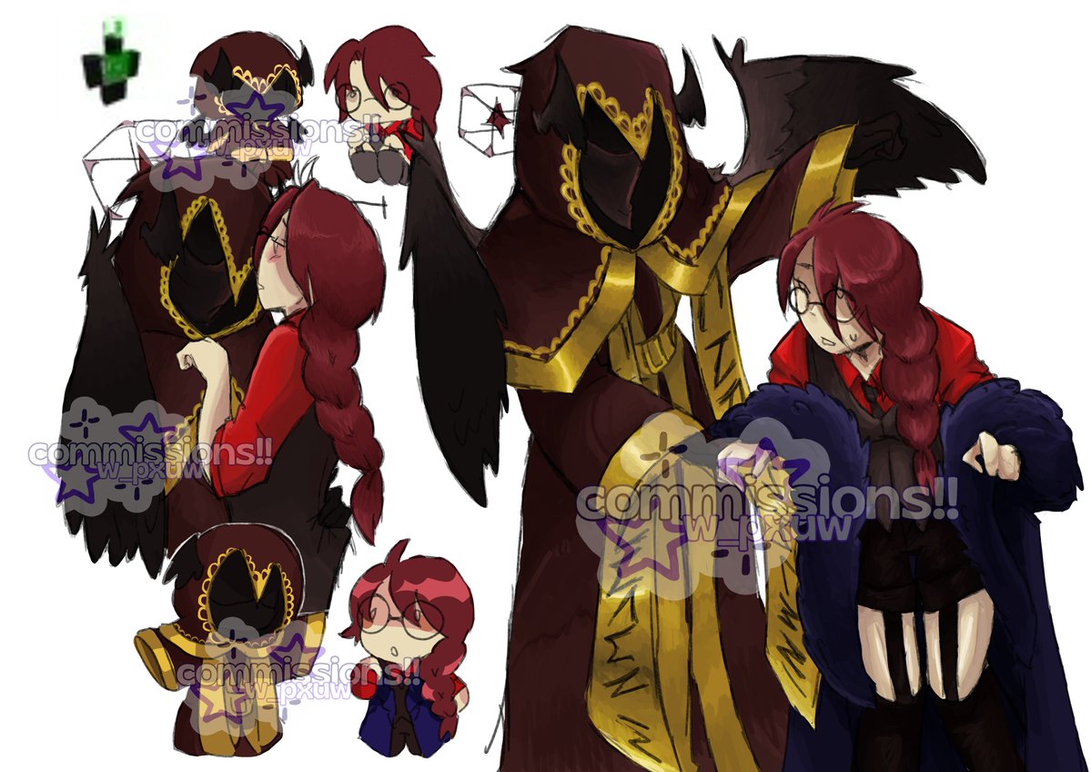#Commission request for <a href="/0w0_maiku16/">Clire_0w0</a> !!!
#Taph #Forsaken #ocart  :3