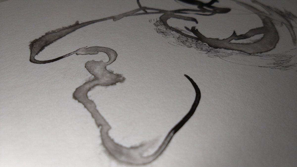 tttttan's tweet image. 202510110956
B6 albireo
morning drawing time...
#duringdrawing #drawing #abstraction #monochrome #pen #sumi #art #japanart #improvisation #ドローイング #線描 #墨 #水墨 #ペン #ink #筆 #肉筆画 #tttttan
