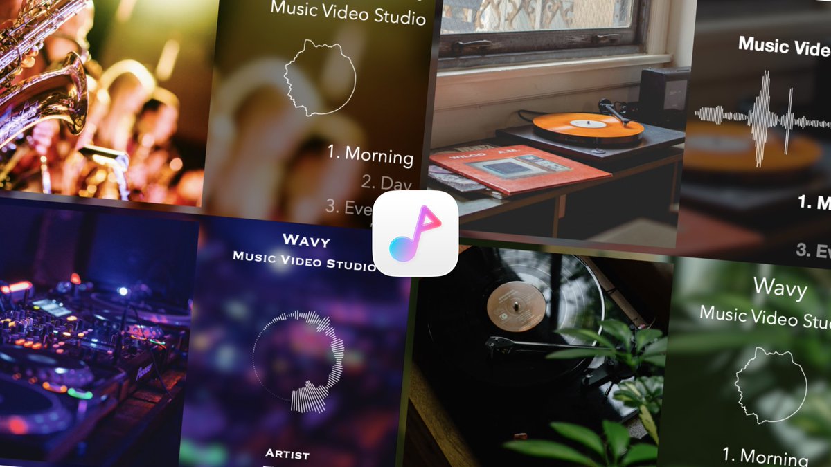 MelissaAudio's tweet photo. この秋🍁、あなたの音楽を動画に載せてもっと広めてみませんか？

WavyがiPad/macにも対応しました🎉
https://t.co/guu8nJiIhl
 ・音源とジャケット画像から、映える動画を数タップで作成🎥

・波形／スペクトルビジュアライザー搭載！
 ・イベント告知や #M3秋2025 の宣伝XFD動画作成にも最適です◎ https://t.co/j6wCo5LkKH