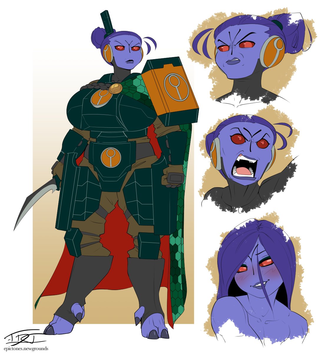 Some commissioned model sheets.