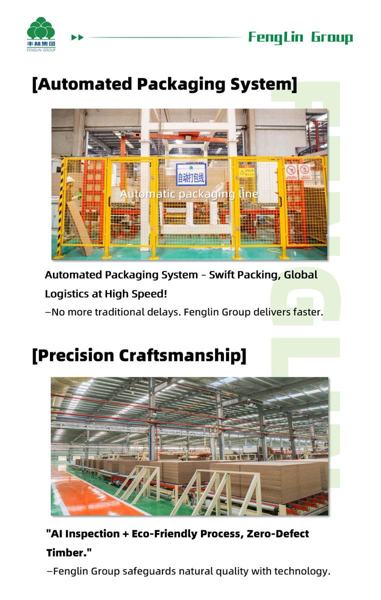 Fenglingroup's tweet image. Intelligent manufacturing leads the future. With 29 years of craftsmanship, Fenglin Group equips the forestry industry with technology as wings, forging a new chapter in the wood-based panel industry. #factory #artificialboard #particleboard #fiberboard