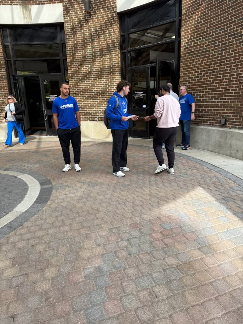 The Forest assisted @indstfb during tabeling in passing out flyers for the homecoming game Saturday!

Looking forward to seeing our Forest members loud and proud!

And don’t forget, Forest members can pick up their Forest Football shirt at the game! (Limited quantities)