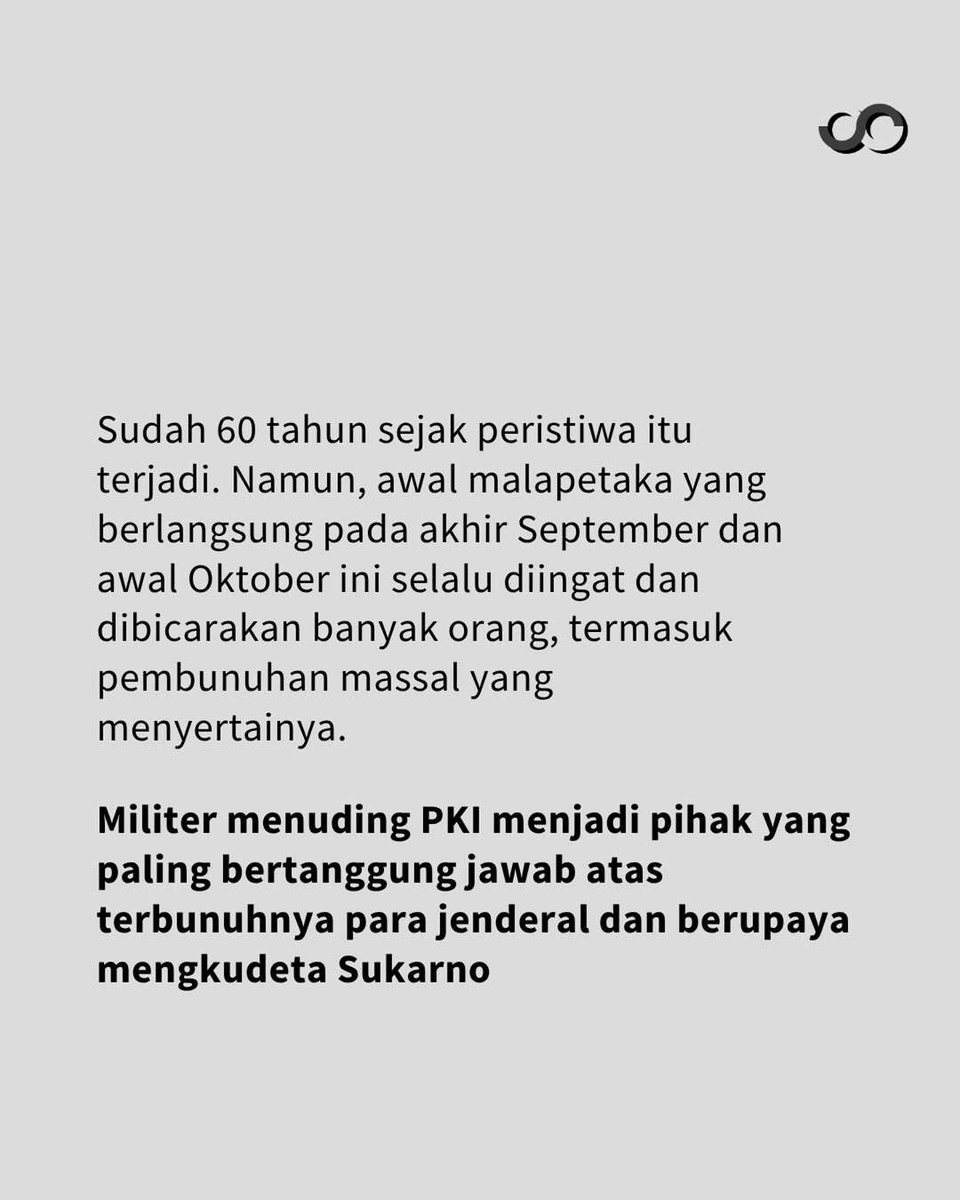 Diakronikcom's tweet photo. Naiknya Soeharto ke tampuk kekuasaan membuatnya melakukan tindakan-tindakan luar biasa, seperti merekayasa cerita terkait peristiwa G30S melalui film atau narasi di pendidikan. https://t.co/6fSy0wqMJj