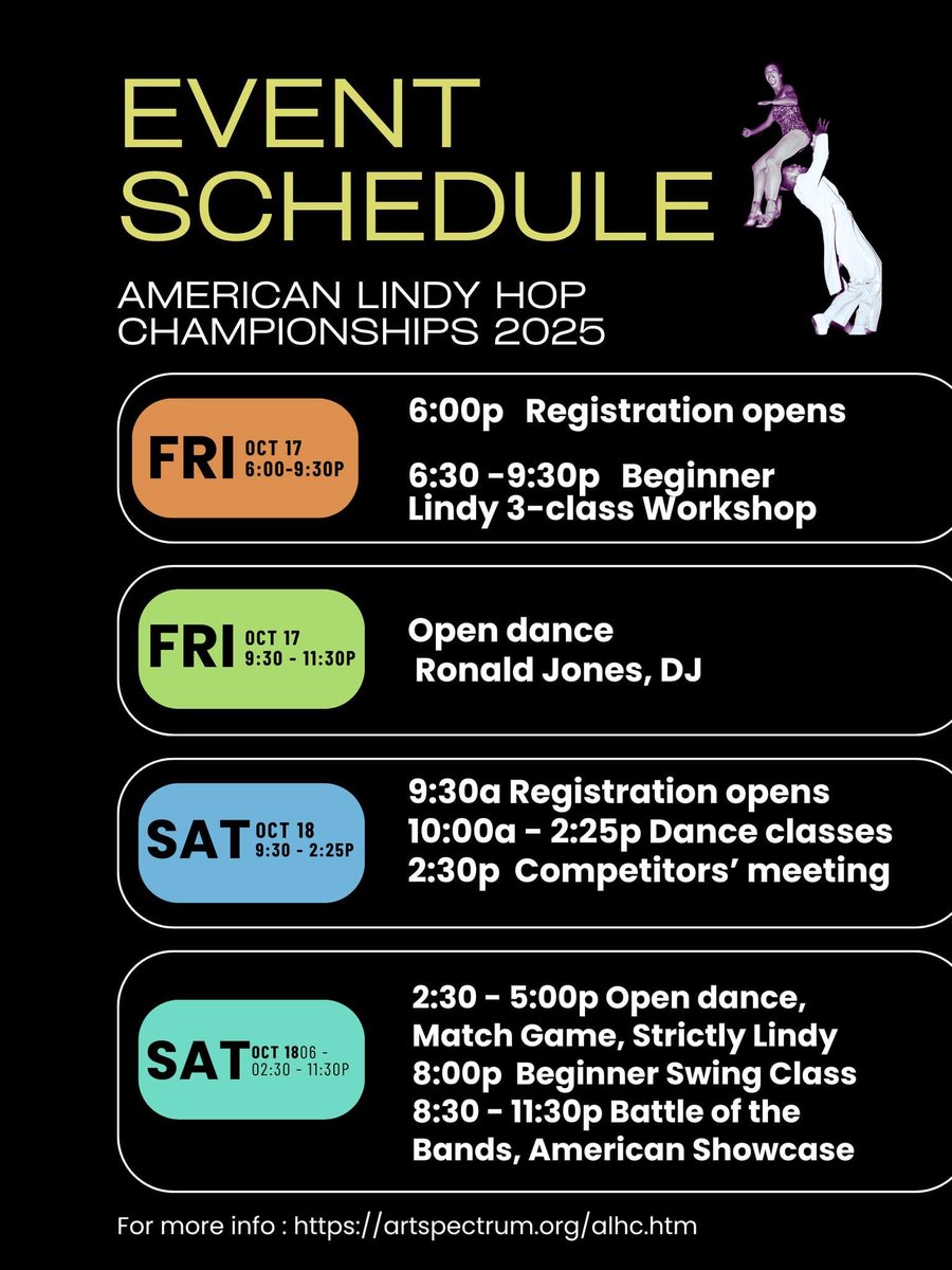 hoofer2's tweet image. Come dance, take class and listen to some great music Oct 17&amp;amp;18 in NYC. Buy tickets @ alhc.square.site #lindyhop #danceclasses #swindance #battleofthebands #NYC