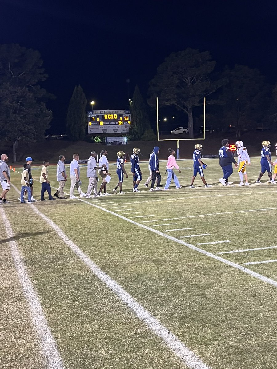 najehwilk's tweet image. Final: Landmark Christian Wins 53-7
The War Eagles Advance to 7-0 on the season. Walker Falls to 2-6