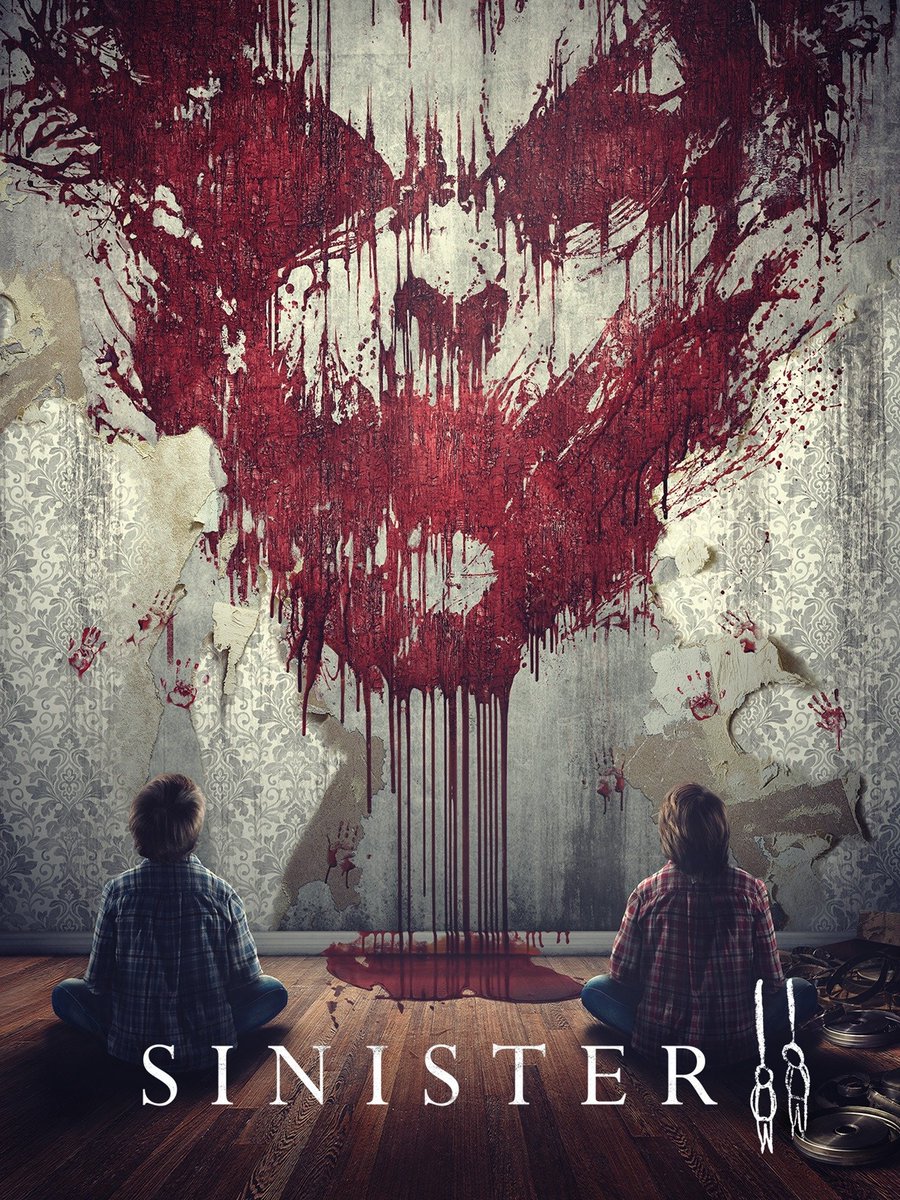 Ianprince3's tweet photo. #31daysofHorror #Sinister and #Sinister2 Always a October fav. They did a great job at making those home movies as creepy as possible. 2 was still not bad with Deputy So & So taking over, trying to save the next family with the creepy little kids. #horror https://t.co/0Q8zaQvfxc