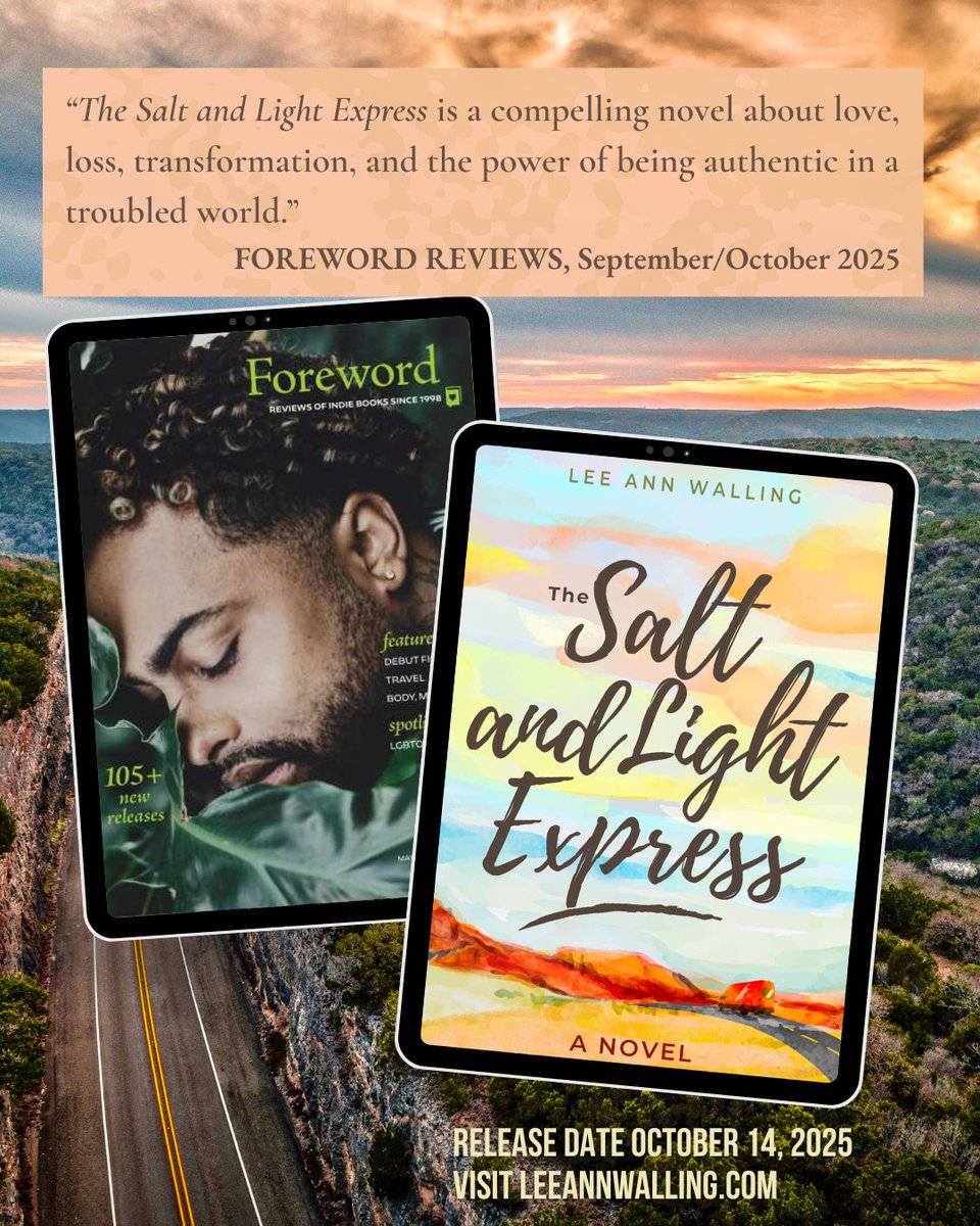 Congrats to #DrexelMFA alum Lee Ann Walling on the publication of her first novel, Salt and Light Express. 
Pub date is Tuesday, October 14th. #creativewriting #debutnovel