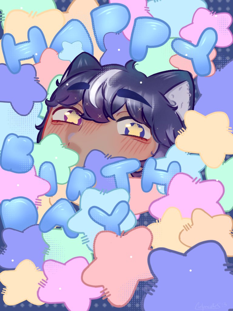 Fanart de <a href="/LuaYVtuber/">LuaYouVT</a> 
Otro dibujo de cumpleaños para el Furroyou
Este furro tiene una comunidad muy talentosa
De verdad me alegra ver esta comunidad crecer. 🥺
#LuaVTArt 🍋