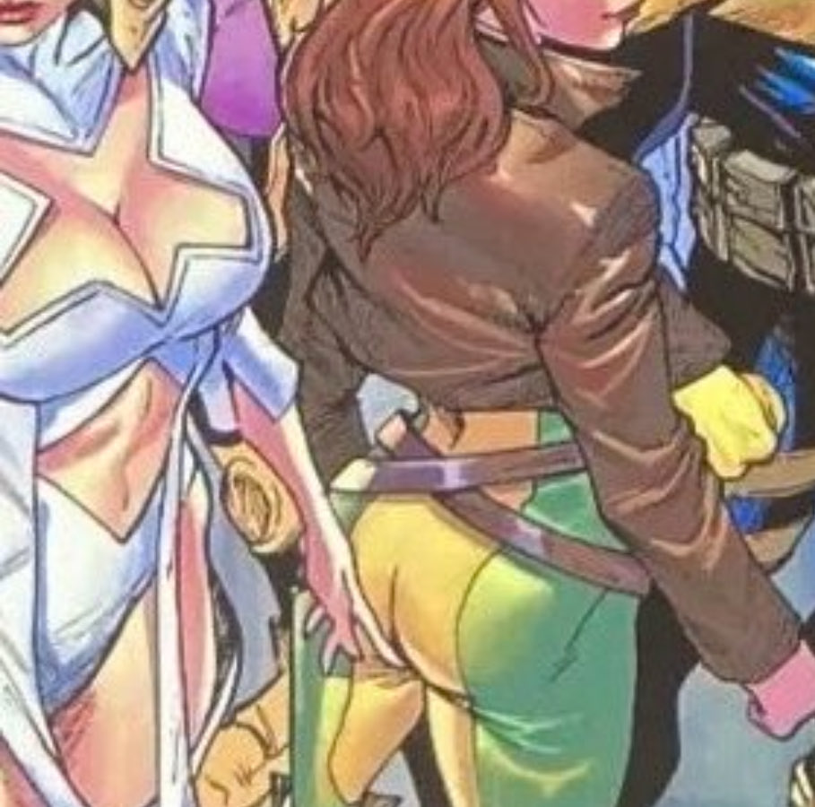why is emma touching her crack