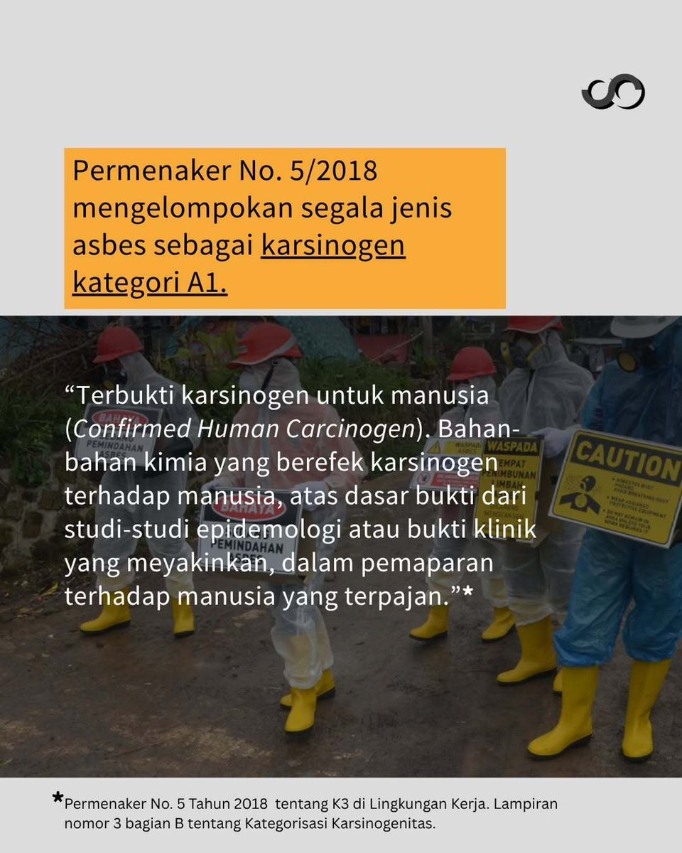 Diakronikcom's tweet photo. Temuan riset dr. Anna Suraya ini juga memberikan gambaran jelas bahwa penyakit yang ditimbulkan dari paparan asbes berbeda dengan penyakit abnormalitas paru pada umumnya. https://t.co/qD7nVwxUgy