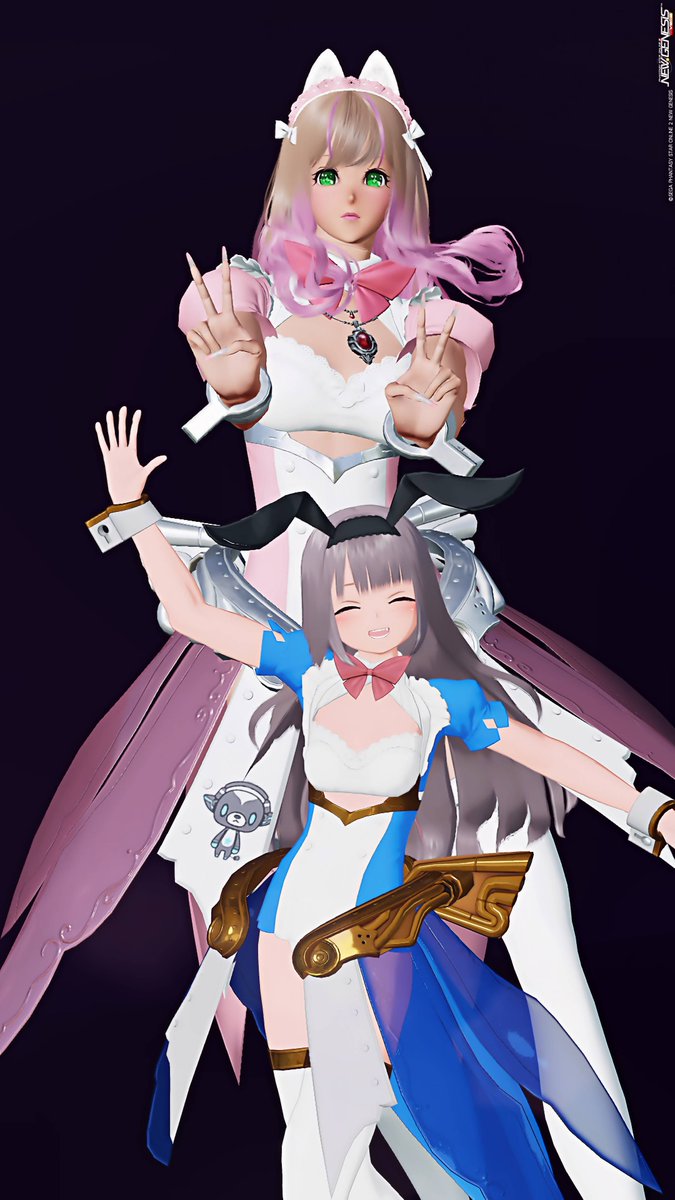 ひかるんさんと アリスのメイド衣装😘🐇