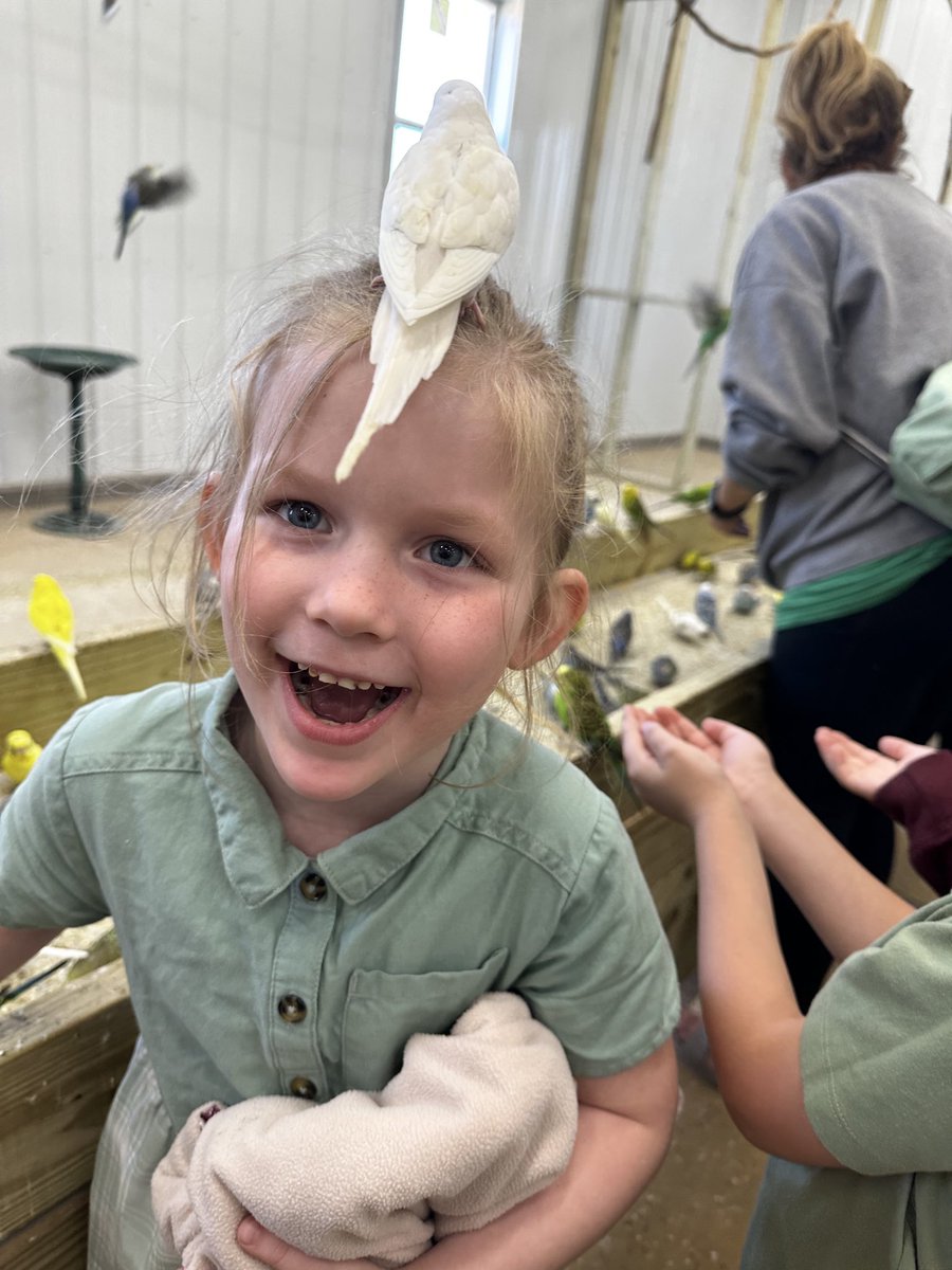 Today, our kindergarten and first-grade students visited Rose Valley Animal Park. Pure joy. These smiles keep us going each day! 💕