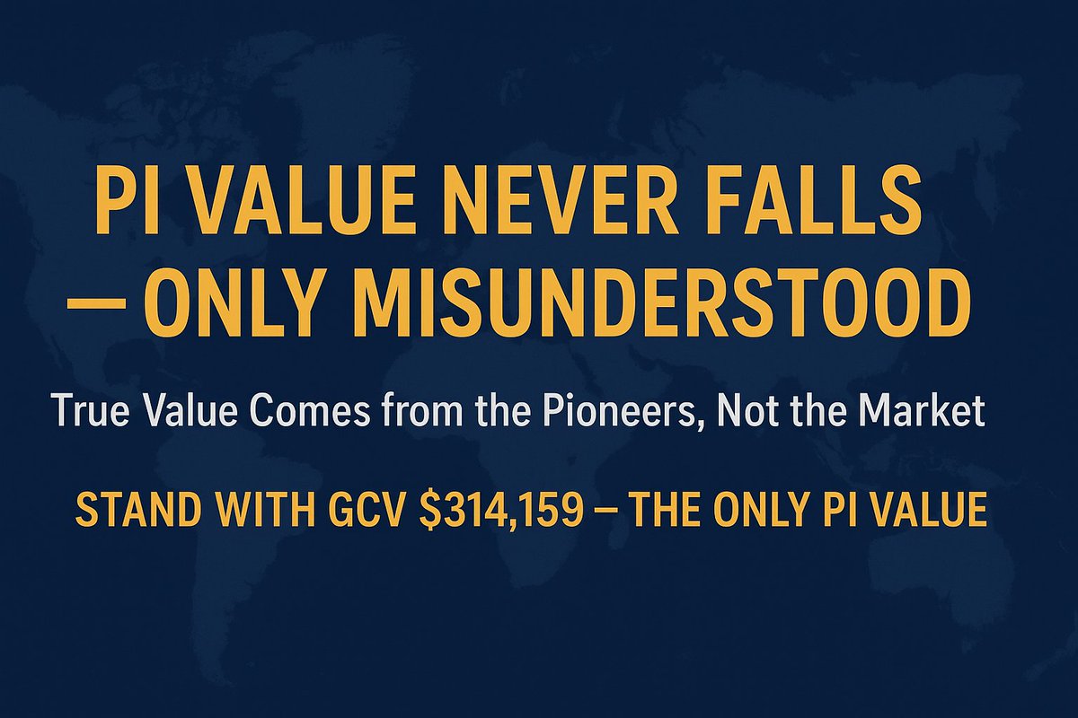 **Understanding the " Value" of Pi and "Price" of Pi Difference**

Recently, I've noticed some pioneers expressing concerns and sadness about the so-called “price” of Pi on exchange markets going down, especially today. This reflects a common misunderstanding—a mindset