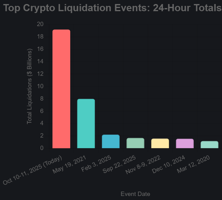 Brutal day. Worst in Crypto History
