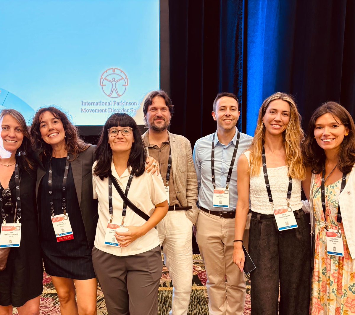 ycompta's tweet image. Hectic week for @hospitalclinic movement disorders unit: after the success of the 1st Annual MSA Meeting (3rd Oct @MissionMSA), several poster, oral &amp;amp; parallel presentations, tauopathies' podcast &amp;amp; PSP group meeting at the @mds international congress. Thanks to all the team!