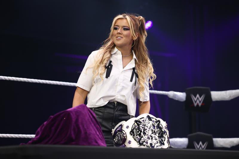 WhoisVindictive's tweet image. Like not even the General Manager of Evolve being safe from releases is crazy to me. Even more right after she announced the first TV special for the show (Oct 15).🙃 #WWEEvolve #StevieTurner
