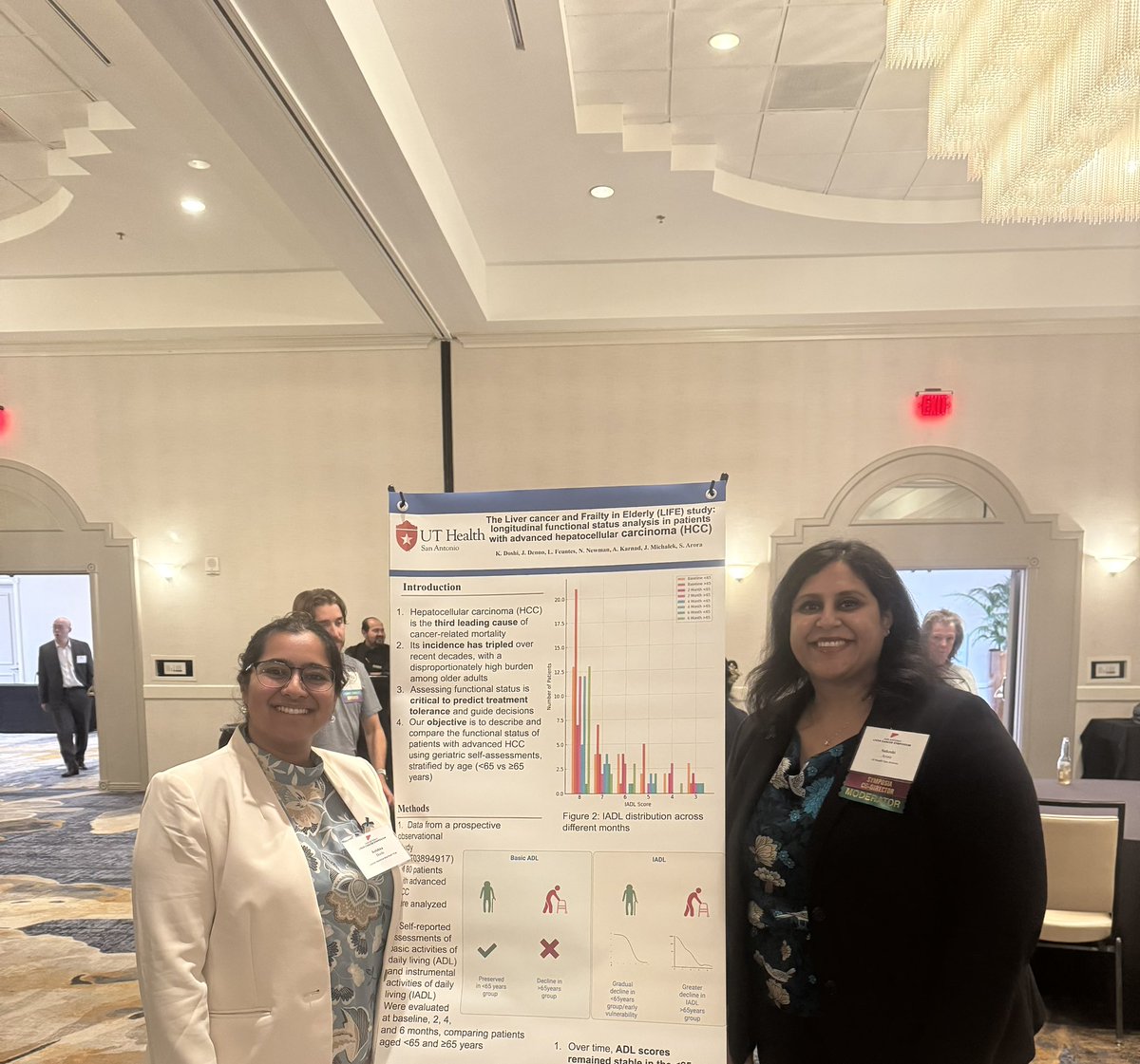 #SALCS2025 poster with my awesome mentor <a href="/DrSukeshiArora/">Sukeshi Arora MD</a>!