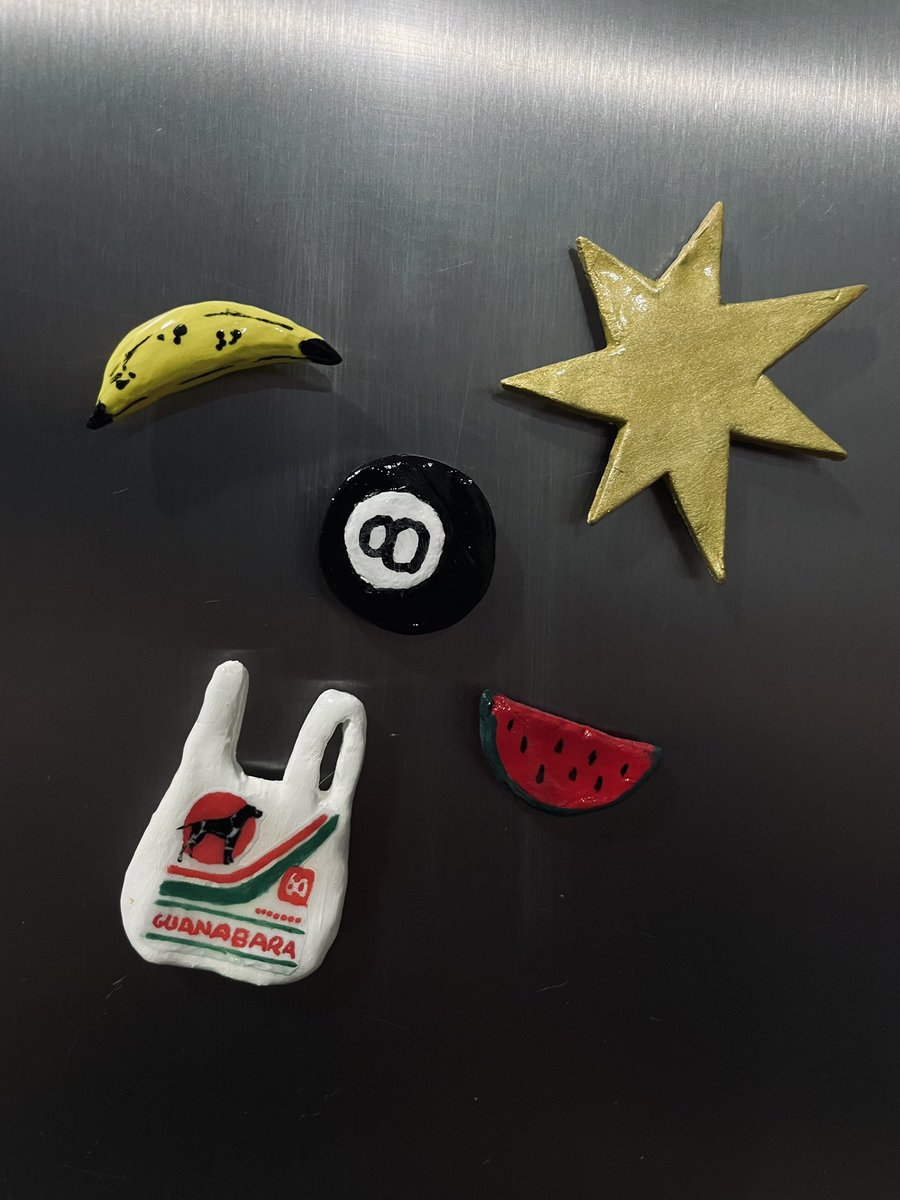 dfonsecca2's tweet photo. viciada em fazer mini cerâmicas pra usar de ímã https://t.co/VrFlyuCXlU