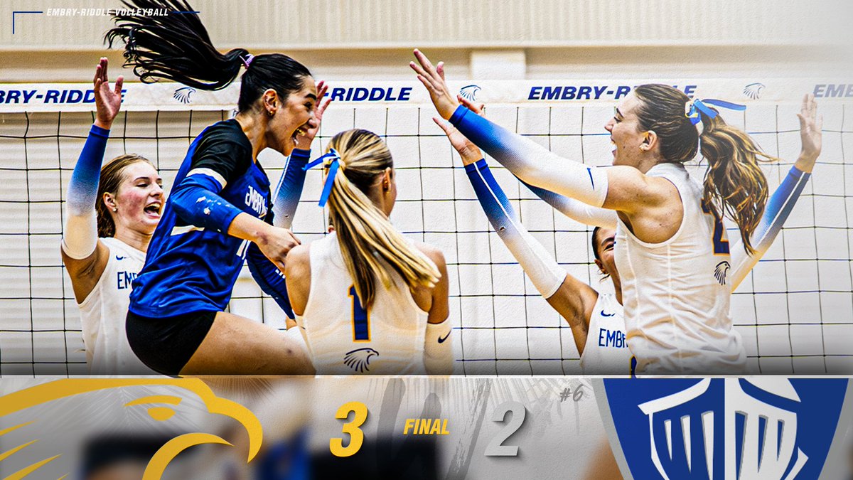 🚨UPSET🚨

The Eagles get their FIRST-EVER win over an NCAA II top-10 opponent!!
#GoERAU / #DaytonasHometownTeam