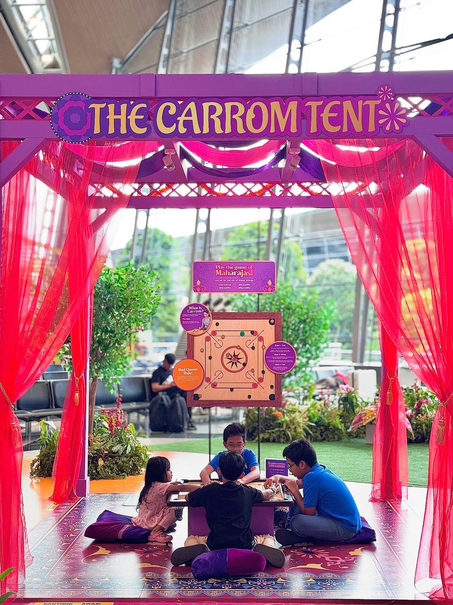 Experience The Dance of Light at KLIA Terminal 1, a Deepavali celebration filled with joy, warmth, and togetherness. 

Travelling through the terminal this festive season? Visit our Deepavali showcase for vibrant performances, interactive activities, and fun photo moments. Every