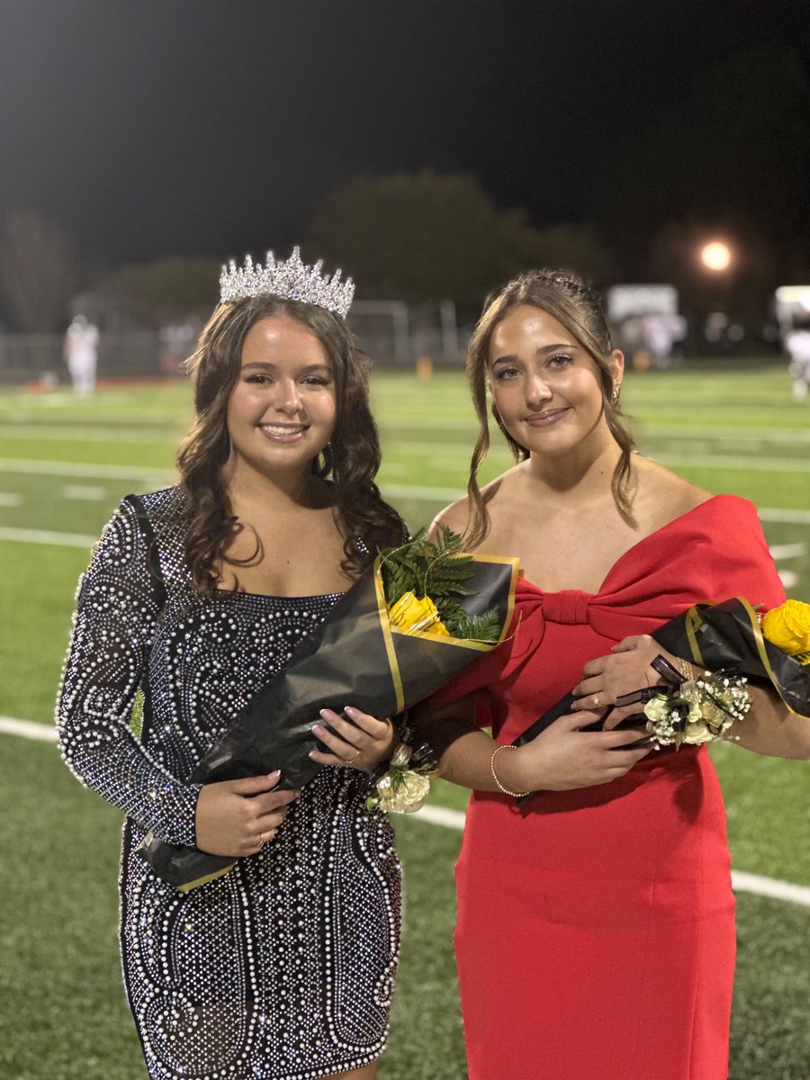 Congratulations to our Homecoming Queen, Cameron Cruise, and our Maid of Honor, Maya Hernandez!