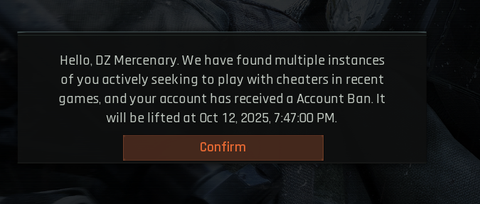 JeffCzz's tweet photo. @ArenaBreakoutPC ?? I got hit with this today for no reason... I don't play with cheaters mostly play solo or with randoms... https://t.co/yhCArq3m17