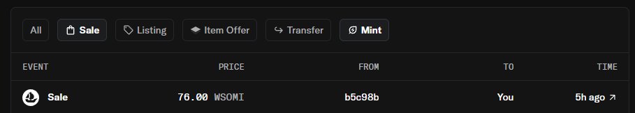GSomnia !
Tình hình ví của anh em thế nào rồi ?
Có nạp thêm miếng nào để bắt đáy cho Tết này có bánh chưng không kk 
Mình vừa dứt thêm 1 em <a href="/playvariance/">Variance</a> . Và sẽ bụp thêm nhiều hơn nếu ai cho nhu cầu bán giá rẻ hehe.
Stay <a href="/Somnia_Network/">Somnia</a>