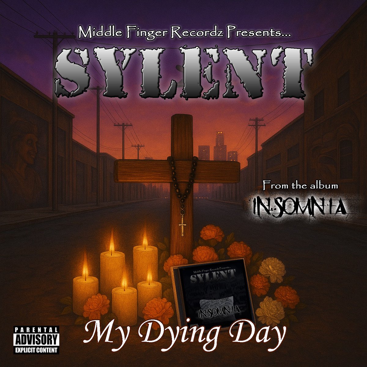 Sylent562's tweet photo. "My Dying Day" - Sylent... From the album "Insomnia"

LISTEN HERE... 

Spotify: https://t.co/L96iPxttaP

Youtube: https://t.co/hAV9eVgJqJ

Amazon: https://t.co/L96iPxttaP

Instrumental (Youtube): https://t.co/nvmNArvSFT

Artwork by: Sylent
#ChicanoRap #latinrap https://t.co/uKHQIK8DB9