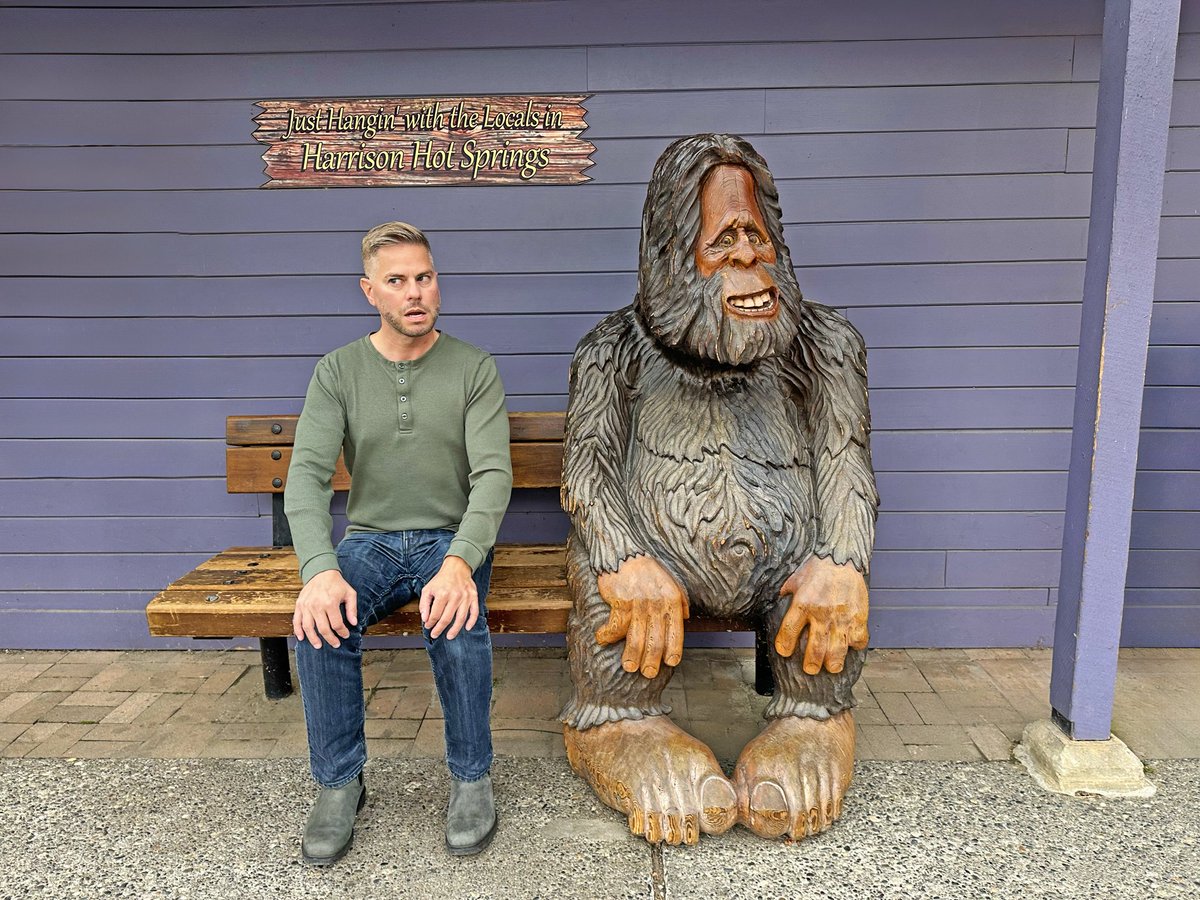 They call this the land of legends. Locals swear they’ve seen him. I came to the Harrison River Valley chasing whispers and shadows. I didn’t find Sasquatch… but maybe the truth isn’t about proof—it’s about belief.
📍<a href="/harrisontourism/">Tourism Harrison</a> 
#HomoCultureTour #BreatheInTheWild