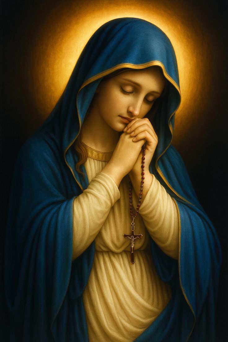 Hail Mary, Full of Grace, The Lord is with thee. Blessed art thou among women, and blessed is the fruit of thy womb, Jesus. Holy Mary, Mother of God, pray for us sinners now, and at the hour of our death. Amen.