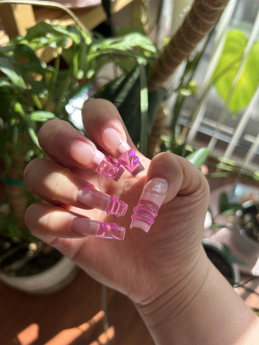 New lava lamp nails 💕💅