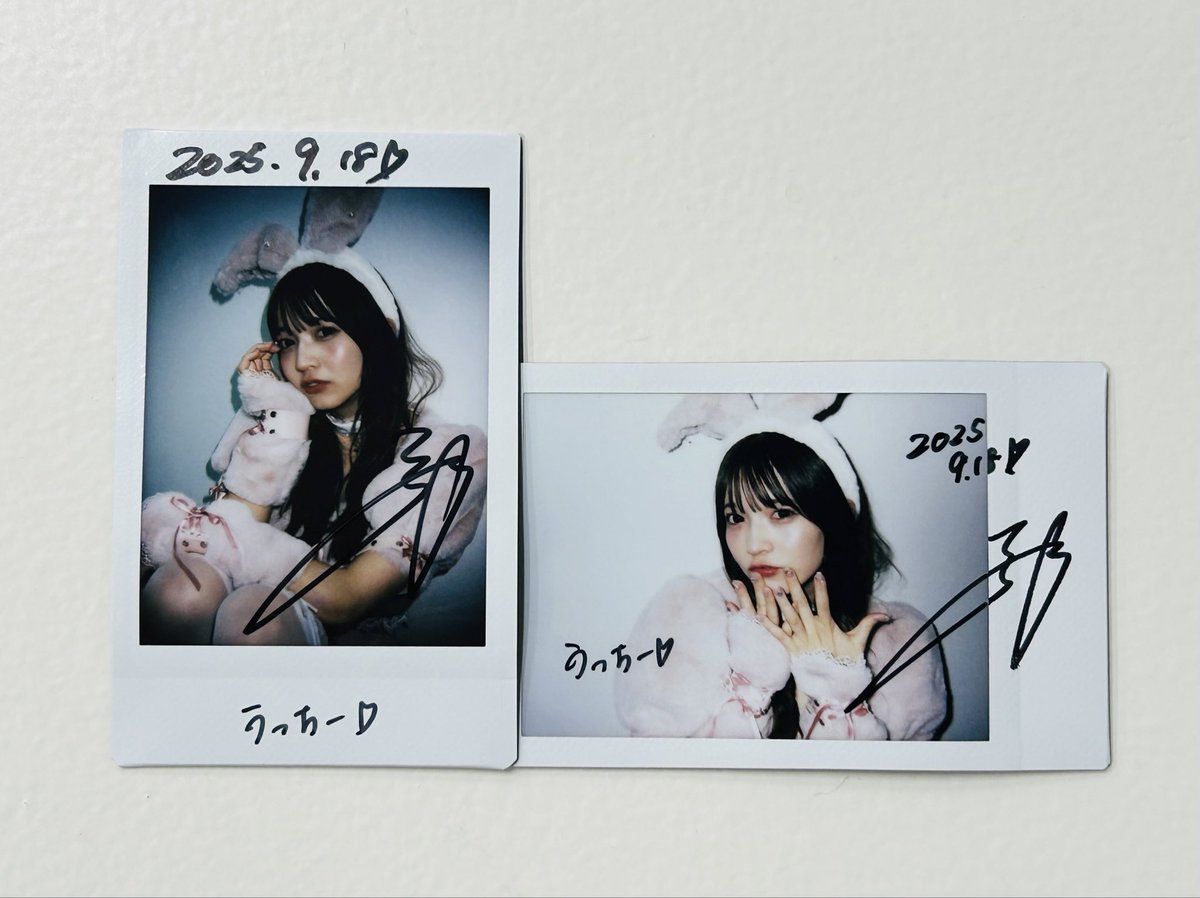 当選品 黒嵜菜々子 直筆サイン入りチェキ - メルカリ