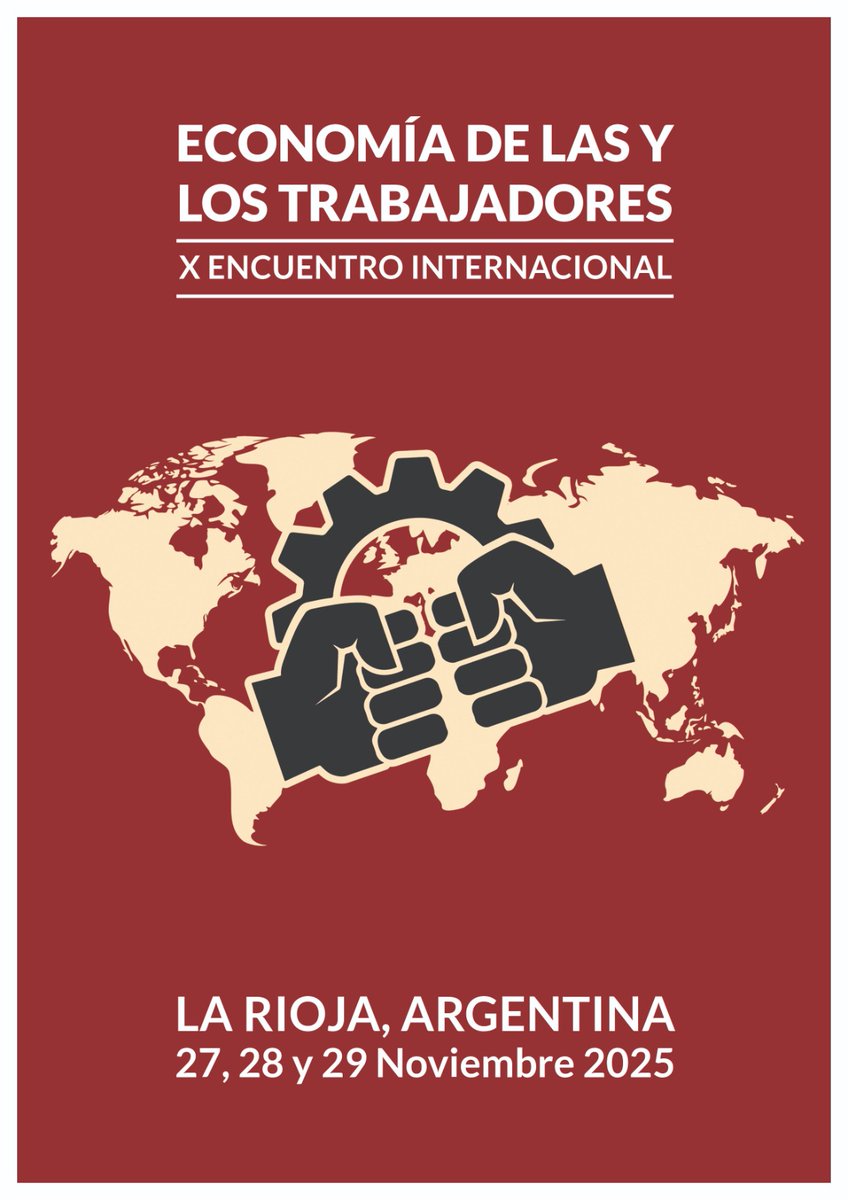 X Encuentro Internacional 
ECONOMIA DE LOS TRABAJADORES 
PRÓRROGA 

Hasta el 15 de octubre se recibirán resúmenes de ponencias y propuestas de trabajo para el encuentro que tendrá lugar en LaRioja (Argentina) a fines de noviembre.  Más info en: recuperadasdoc.com.ar/index.php
