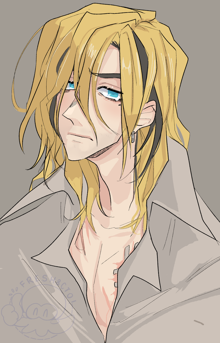 fresh8cto's tweet image. welcome back my sad wet cat of a man 
[ #TRIGUNSTARGAZE ]