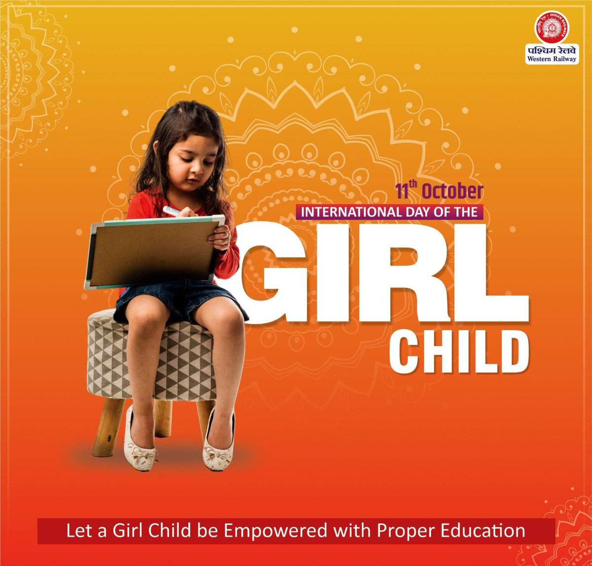 RatlamDRM's tweet image. Every girl deserves to dream, learn, and shine without limits. 🌸

Let’s celebrate her strength, nurture her potential, and create a world where every girl child thrives. 💖

#InternationalGirlChildDay #GirlChildEmpowerment #EducateGirls #SaveGirlChild #ProtectGirlChild