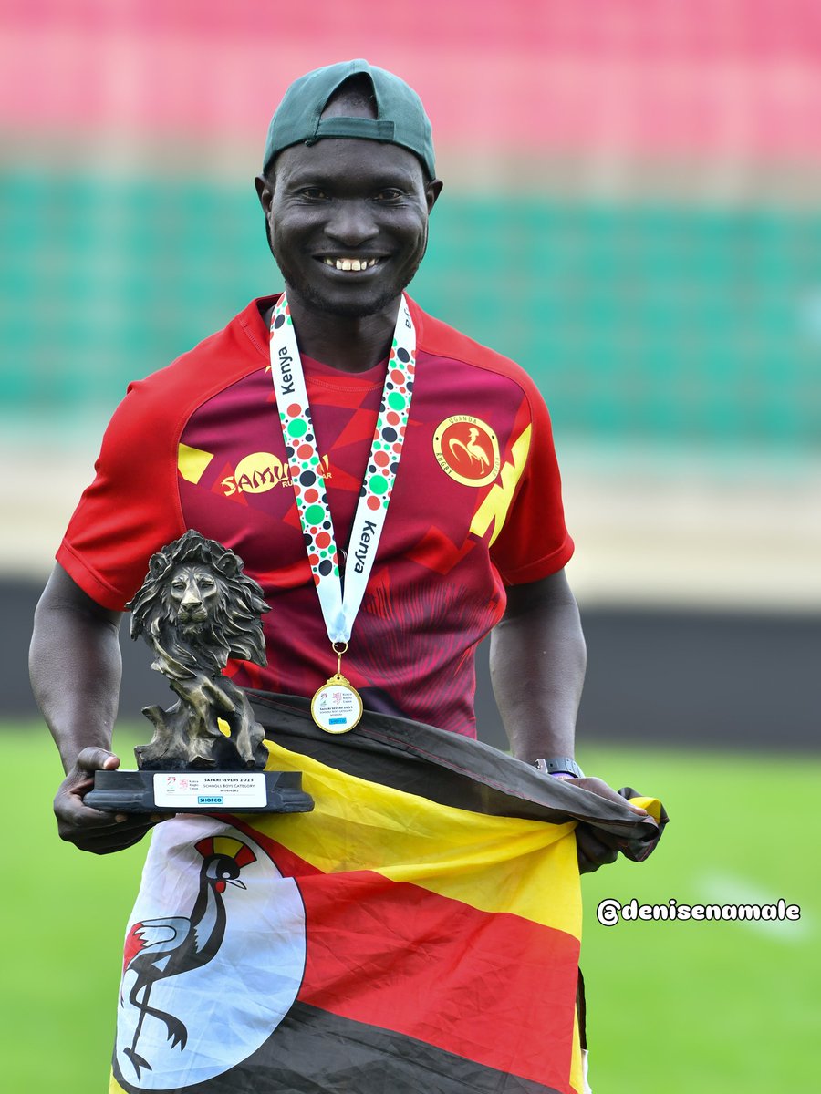 The #Safari7s agegrade winning coach- <a href="/CoachSkyUG/">Coach_Sky</a> 👏👏👏

#AfricaRugbyWithDenise #rugby