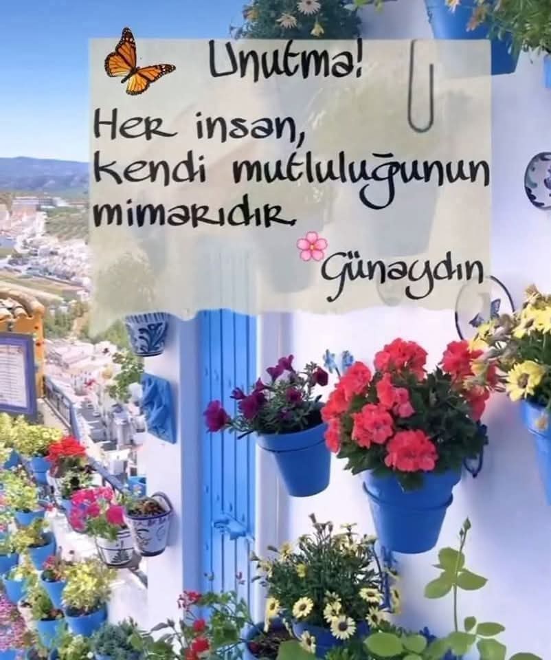 Günaydın hayırlı sabahlar
