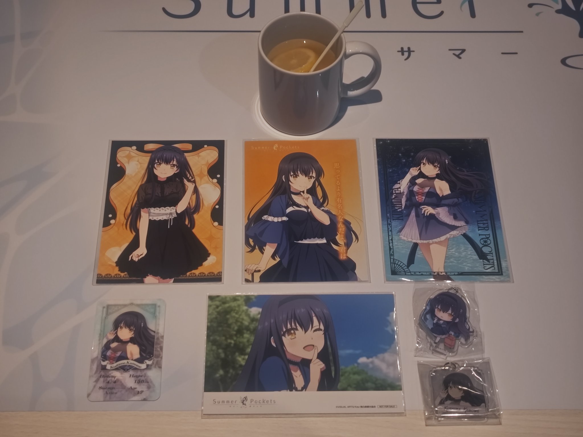 サマポケ　カラオケの鉄人　乗船券風カード　　紬ヴェンダース サマポケ カラ鉄 乗船券風カード＋各種特典 紬ヴェンダース