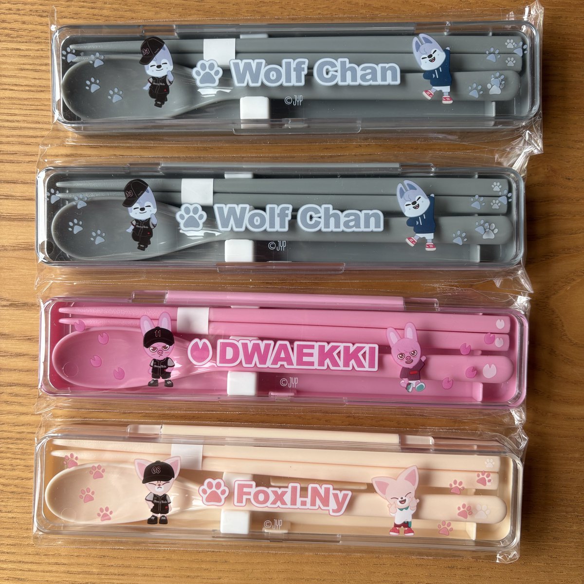 _k5_o_7's tweet photo. Stray Kids スキズ SKZOO オンラインくじ カトラリーセット 買取 交換

【譲】画像のもの

【求】定価＋送料

お気軽にお声がけください🙌 https://t.co/Fh6wMgbZmz