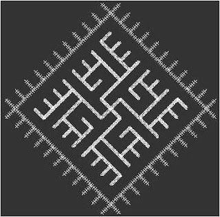 All Norse  symbols are odd in that basically all of them exist to trip up your spacial/visual intelligence. To mess with shape rotators

The Valknut, Sleipnir Odin's 8 legged horse, the  Sonnenrad, Thudercross, the web of wyrd

All of it screws with 2d vs 3d and visual memory
