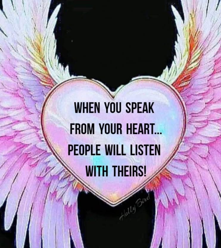 Listening with your heart will change your life,  but you will also change the lives of those who are speaking! 🩷
#leaveatrailoflove #kindness #love #joy #life