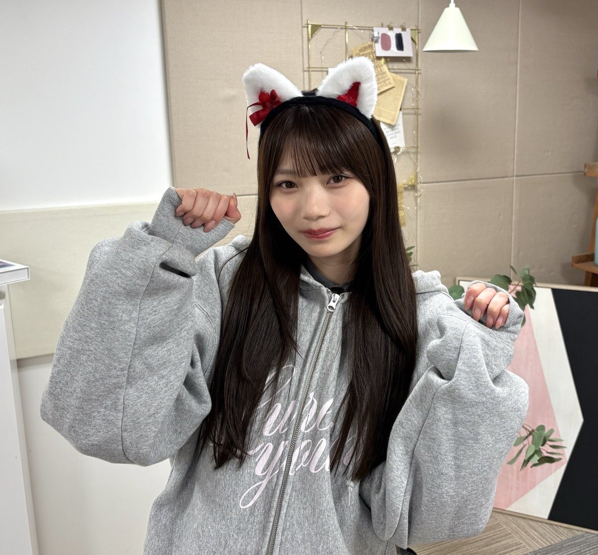 結んでるのも下ろしてるのもどっちも好きすぎて選べない、、、、💘💘💘