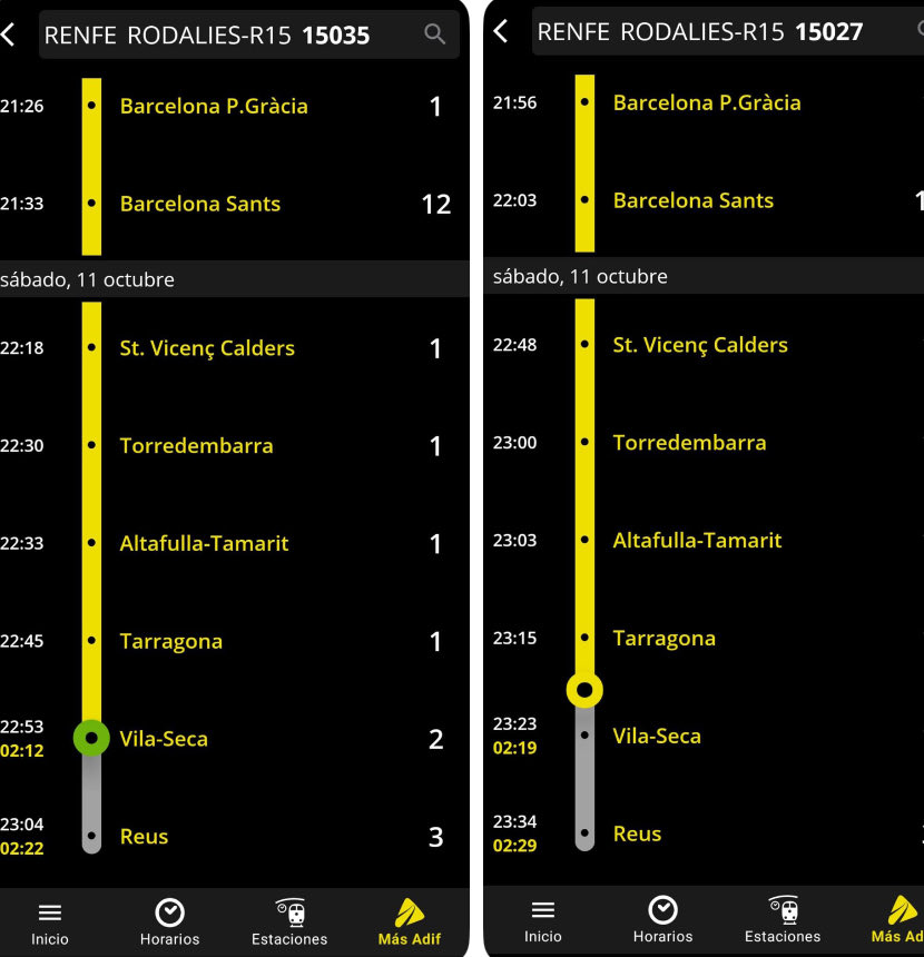 GomezAnna27076's tweet image. Fa dies ja vaig dir que agafar els últims trens del corredor Sud era cosa de supervivents.
Aquesta nit, silenci absolut dels canals de Rodalies: ni un avís, ni una explicació. Només Protecció Civil que parlava d’un atropellament, però no mencionava les nostres diners com…