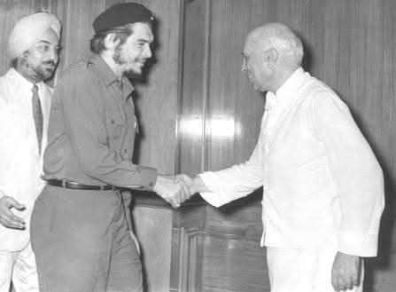_nehruvian's tweet image. Che Guevara on Jawaharlal Nehru: 

&quot; [Nehru]  received us with amiable familiarity of a patriarchal grandfather but with noble interest in the dedication and struggles of the Cuban people&quot;.
