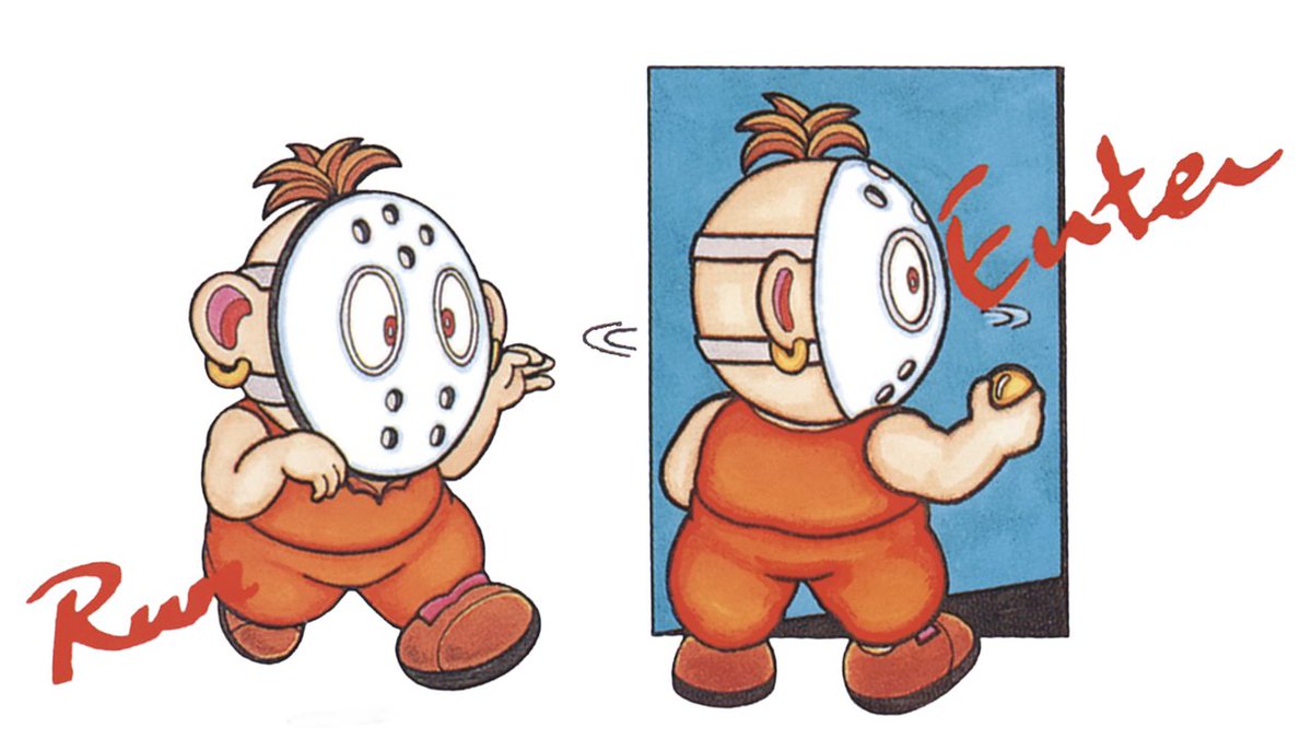 Run &amp; Enter
'Splatterhouse - Wanpaku Graffiti'
Famicom