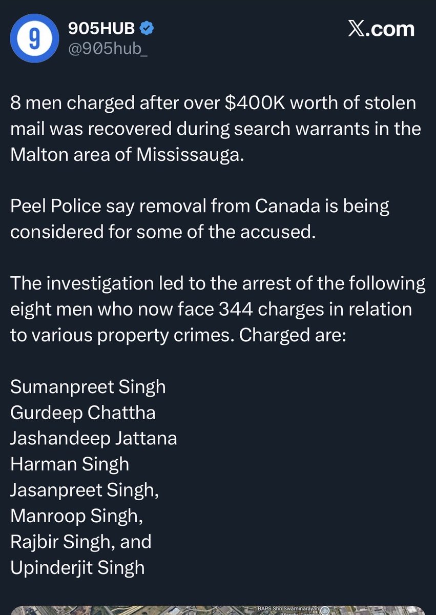 One has to wonder why so many doctors and engineers have to always resort to crime in Canada.