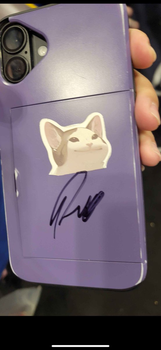 Lucifer_Sam21's tweet photo. Thank you @PostMalone for signing my phone case (I was also hoping for the hat lol) @NY_Comic_Con! I was freaking out I couldn’t even think. Appreciate you! All the love from NJ. come back to Bob-Os! #nycc #postmalone https://t.co/eNwBQTj0sA