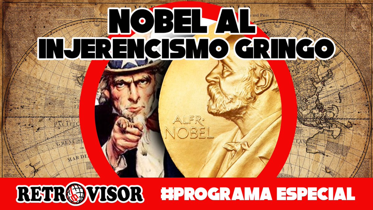 El_Chamuco's tweet image. #ProgramaEspecial|| NOBEL AL INJERENCISMO GRINGO.

Con Carolina De Nova (@carodenova) y Christian Nader (@ExoSapiens).