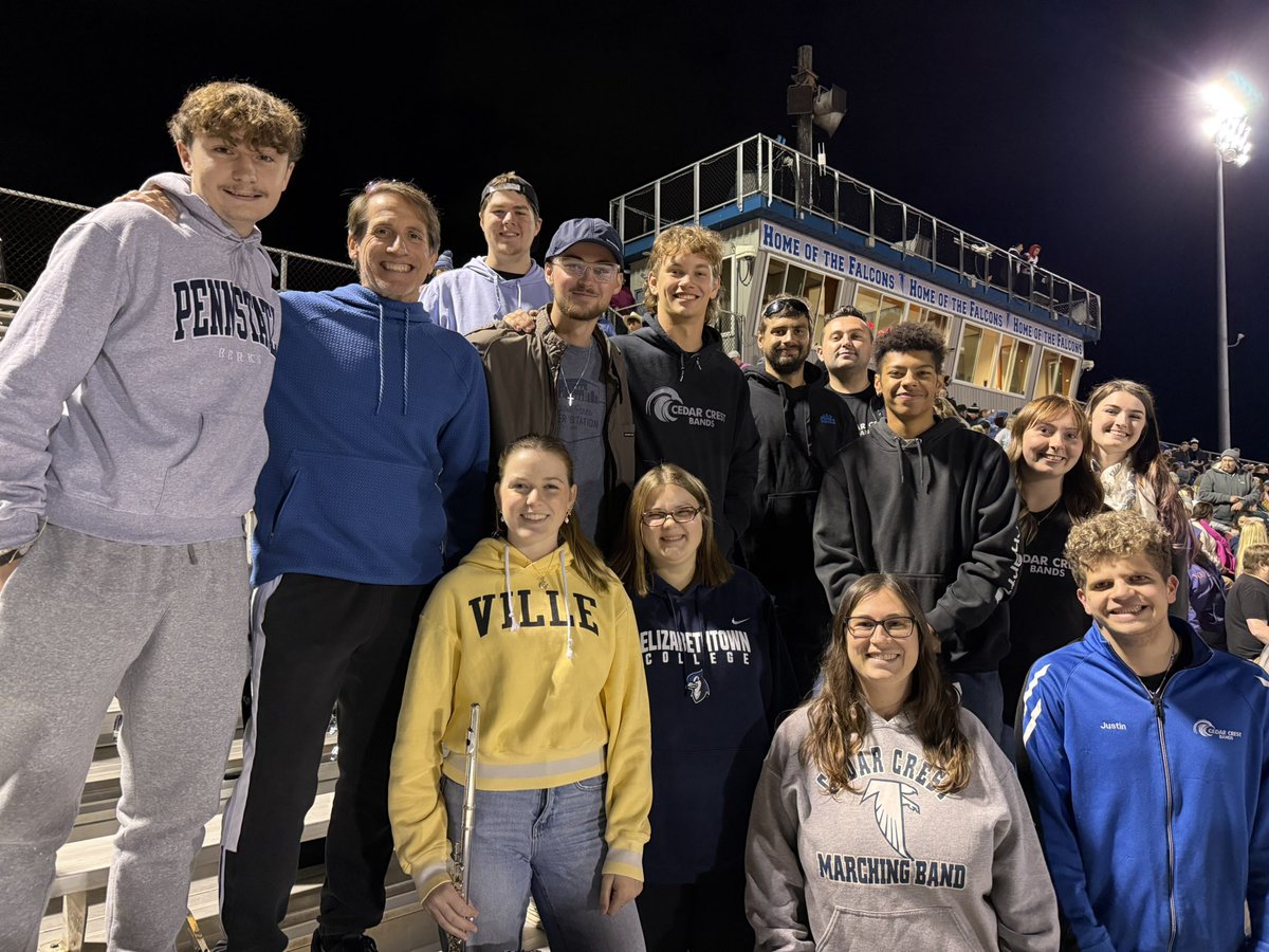 Cedar Crest Band tweet media