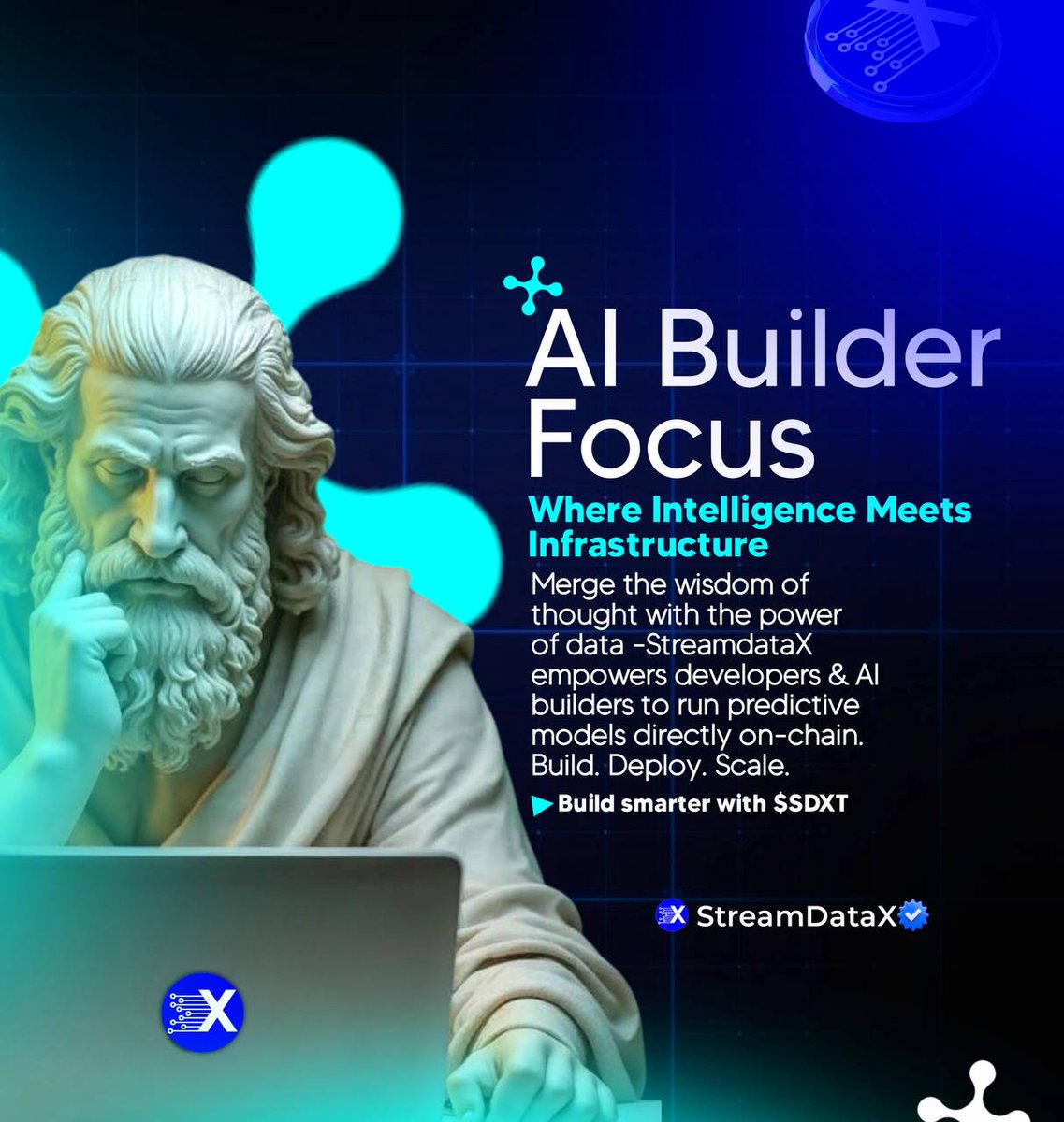 Lighters_web3's tweet image. Intelligence Meets Infrastructure on Streamdatax 

@StreamdataX joins human thought with data work to give developers a way to build and run models on a safe blockchain setup where all information stays open and under their control without depending on outside systems.

The…